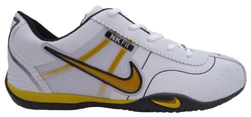 Tênis Nike Fit Branco e Amarelo