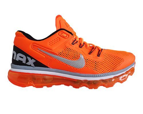 Tênis Nike Air Max 2013 Laranja e Prata