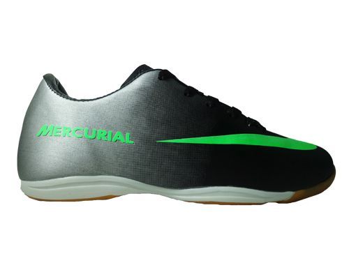 Tênis Futsal Nike Mercurial Vortex Preto e Verde